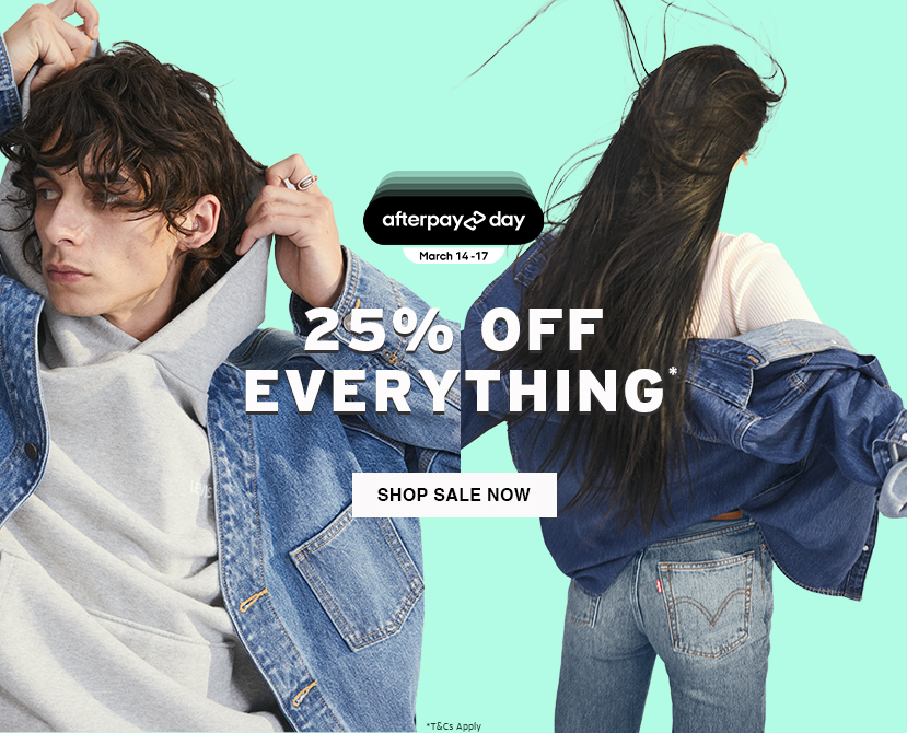 Levis afterpay hotsell in store